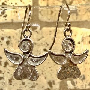 Silpada Sterling Silver Angel Earrings